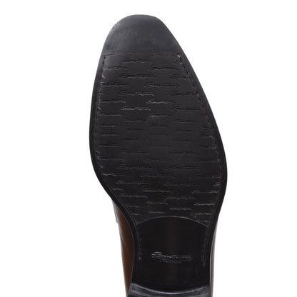 Santoni Leather Loafers Size  8 - Brown