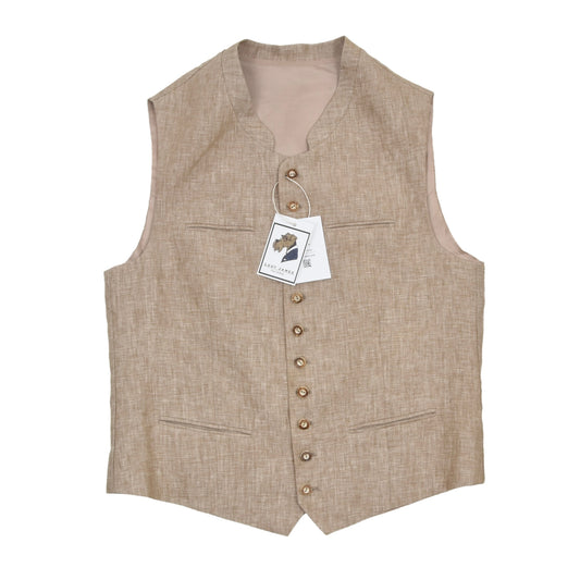 Klassisches Leinen/Trachtengilet Größe 46 - Wheat (Beige)