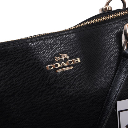 Coach Ledertasche ca. 32cm - Schwarz