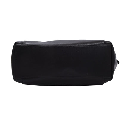 Coach Ledertasche ca. 32cm - Schwarz