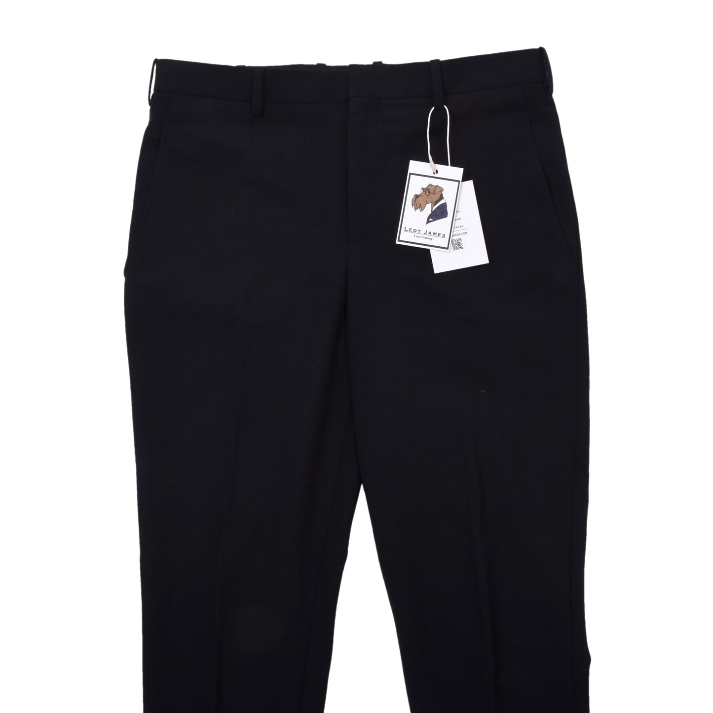 Neil Barrett Wool-Blend Pants Size 46 Skinny Fit - Navy