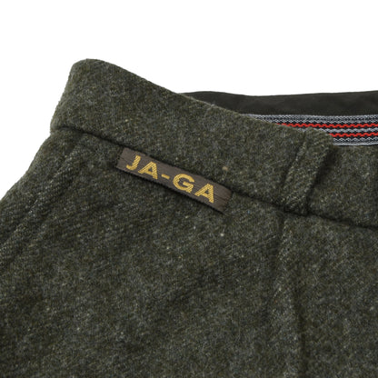 Ja-Ga Wool Breeks Size 25 ca. 44.5cm - Green