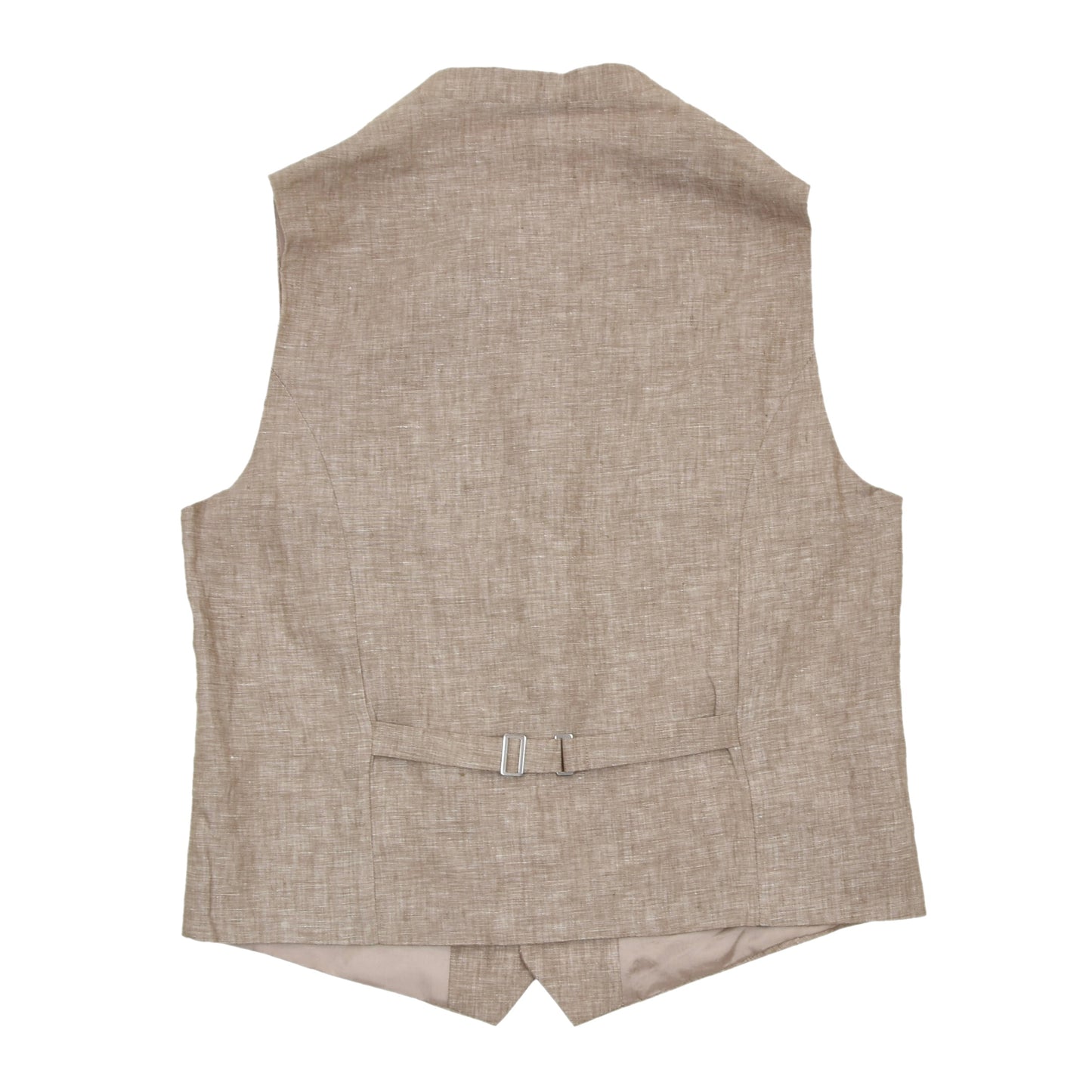 Classic 100% Linen Vest/Trachtenweste Size 46 - Wheat