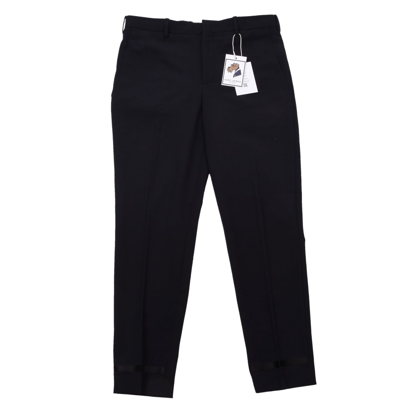 Neil Barrett Wool-Blend Pants Size 46 Skinny Fit - Navy