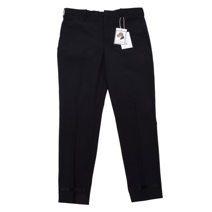 Neil Barrett Wool-Blend Pants Size 46 Skinny Fit - Navy