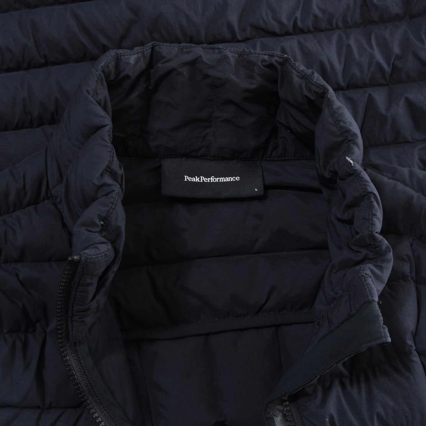 Peak Performance Down Jacket Size L Chest ca. 55.5cm - Black or Midnight Blue