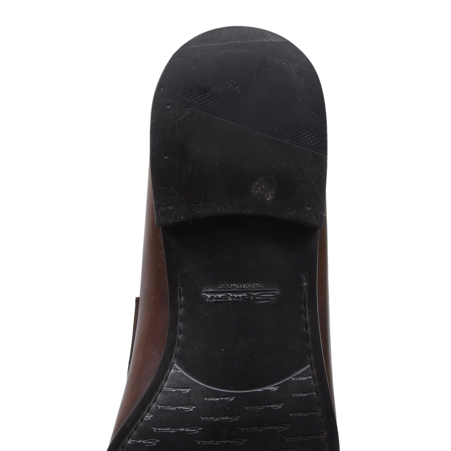Santoni Leather Loafers Size  8 - Brown