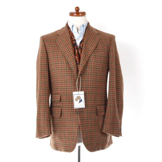 Chester Barrie 100% Cashmere Vintage Jacket Size 96cm - Plaid