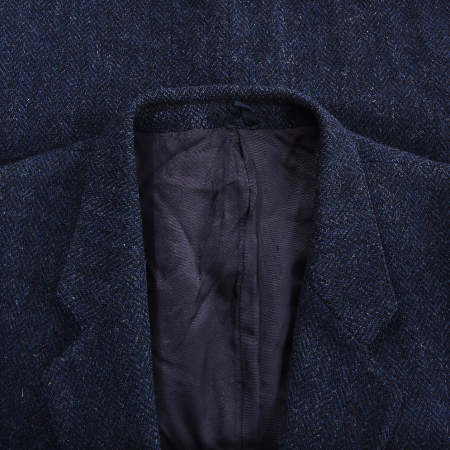 Chatsworth Vintage Harris Tweed Jacke Größe UK 44 Regular ca. 60cm - Blau