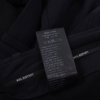 Neil Barrett Wool-Blend Pants Size 46 Skinny Fit - Navy