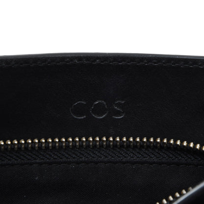 COS Leather Shoulder Bag - Black