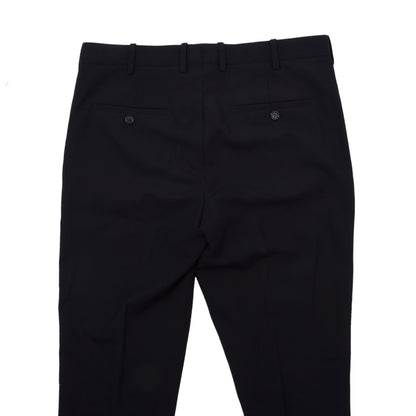 Neil Barrett Wool-Blend Pants Size 46 Skinny Fit - Navy
