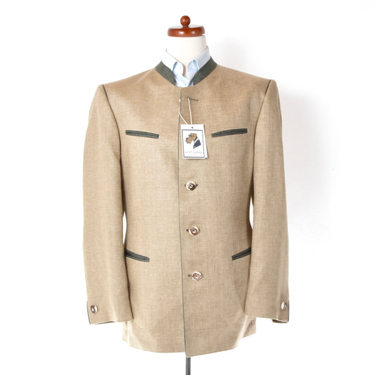 Daniels & Korff x Rofan Tracht Linen Janker/Jacket Size 50 ca. 59cm - Wheat