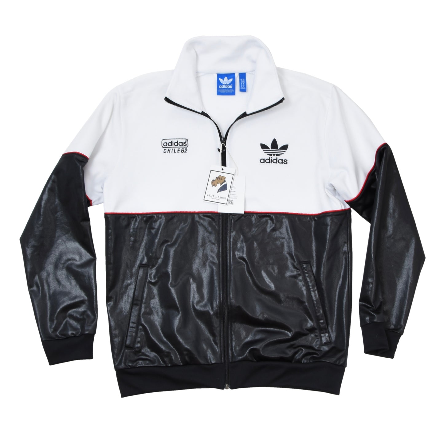 Adidas Chile 62 Track Jacket Size M - Black/White