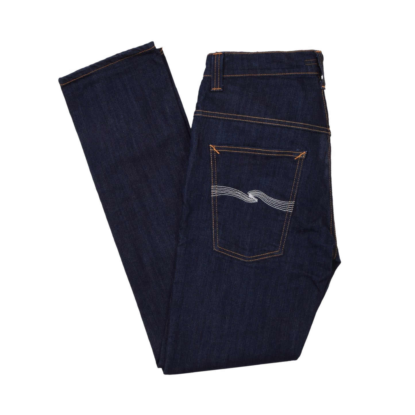 Nudie Jeans Size W34 L32 ca. 41cm - Blue