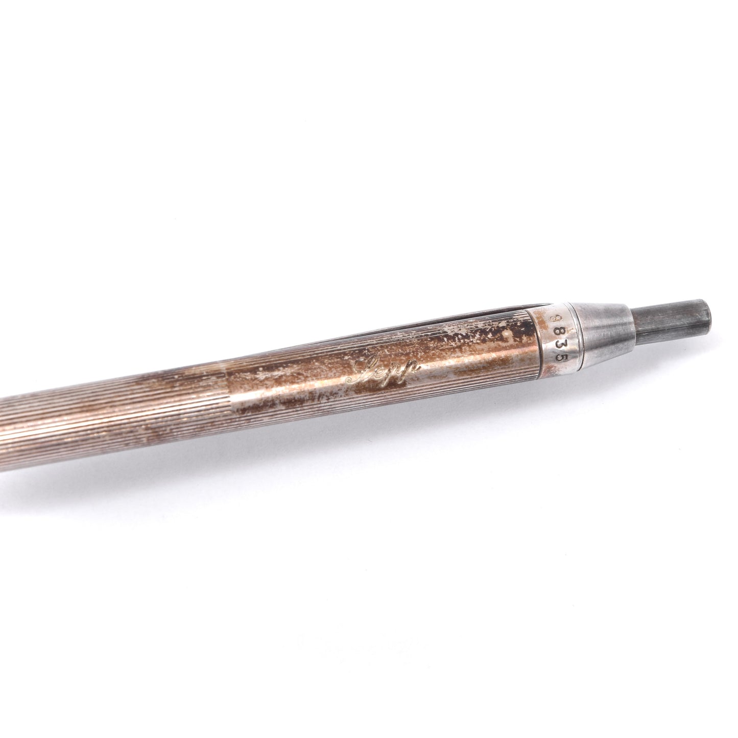 Vintage .835 Silver Pen Engraved 'Sepp' - ca. 13.27g