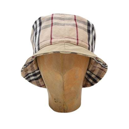 Burberry London Reversible Bucket Hat - Beige/Novacheck