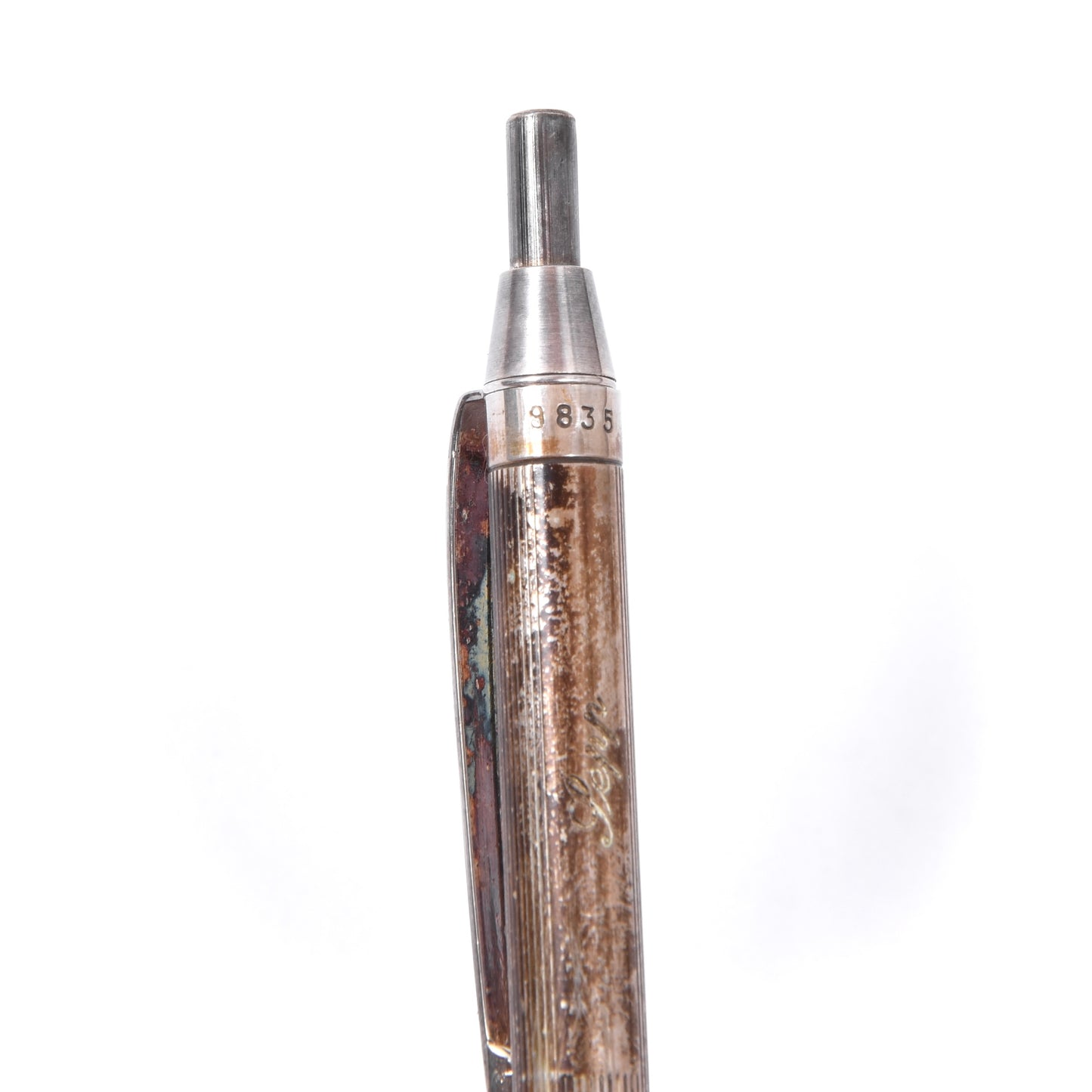 Vintage .835 Silver Pen Engraved 'Sepp' - ca. 13.27g