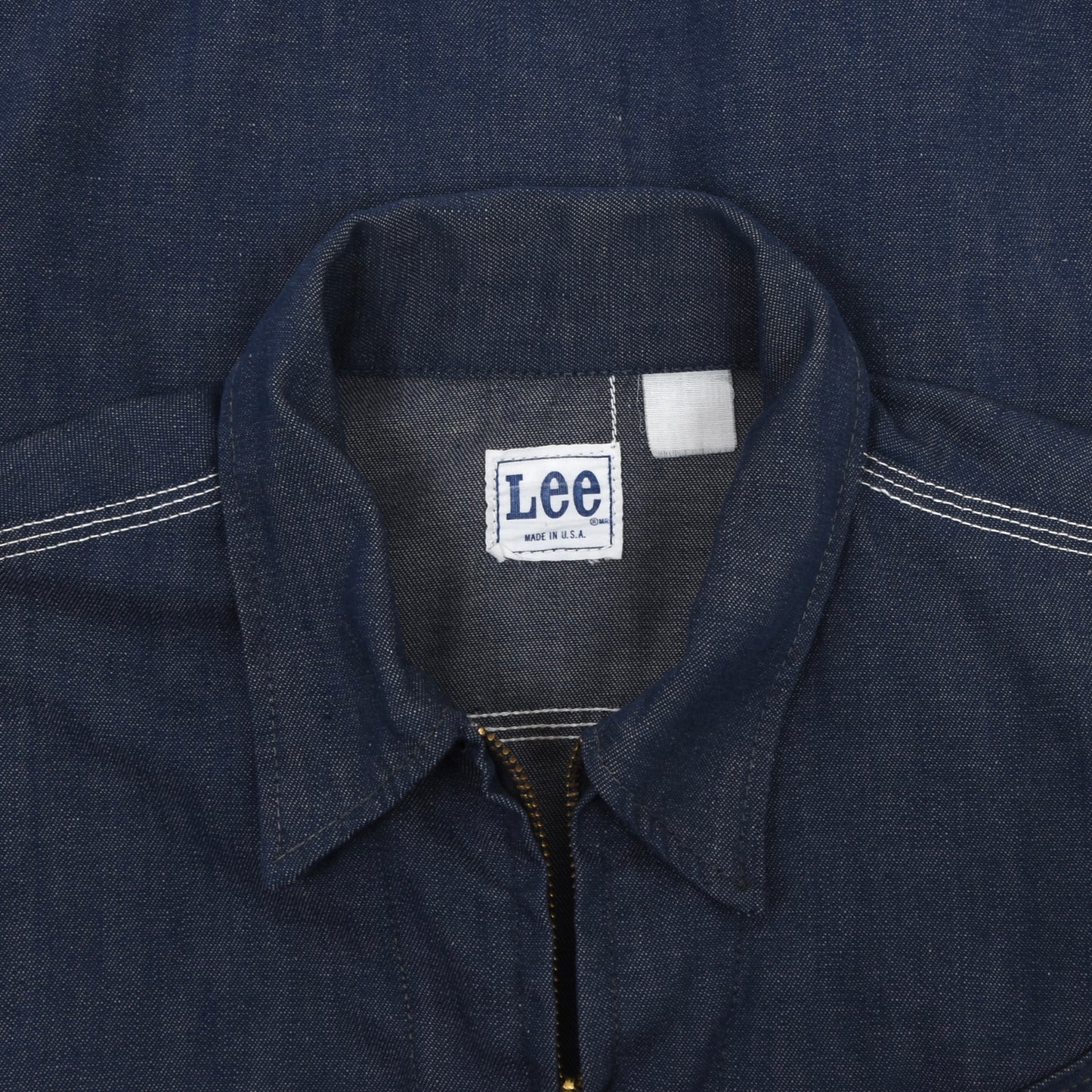 Vintage Lee 91-B Denim Jacket ca. 66.5cm Chest - Blue