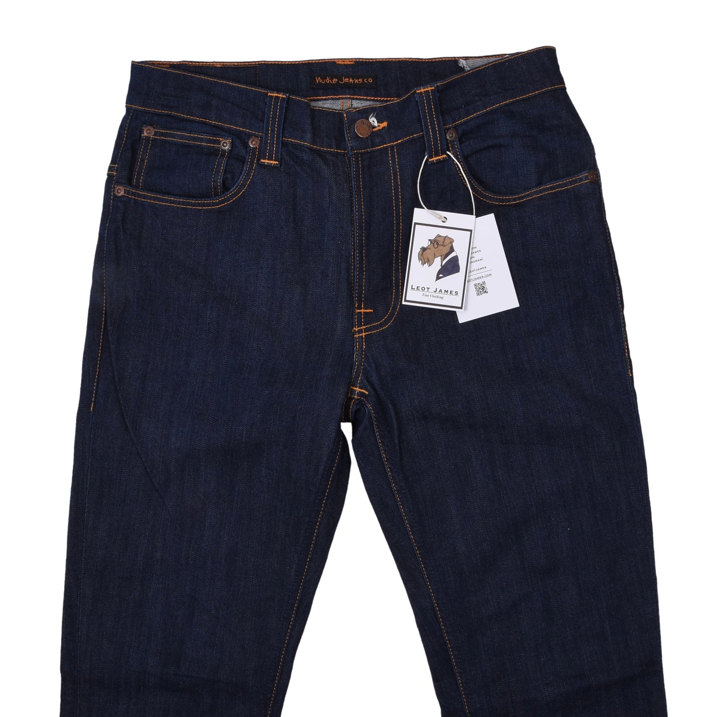 Nudie Jeans Size W34 L32 ca. 41cm - Blue