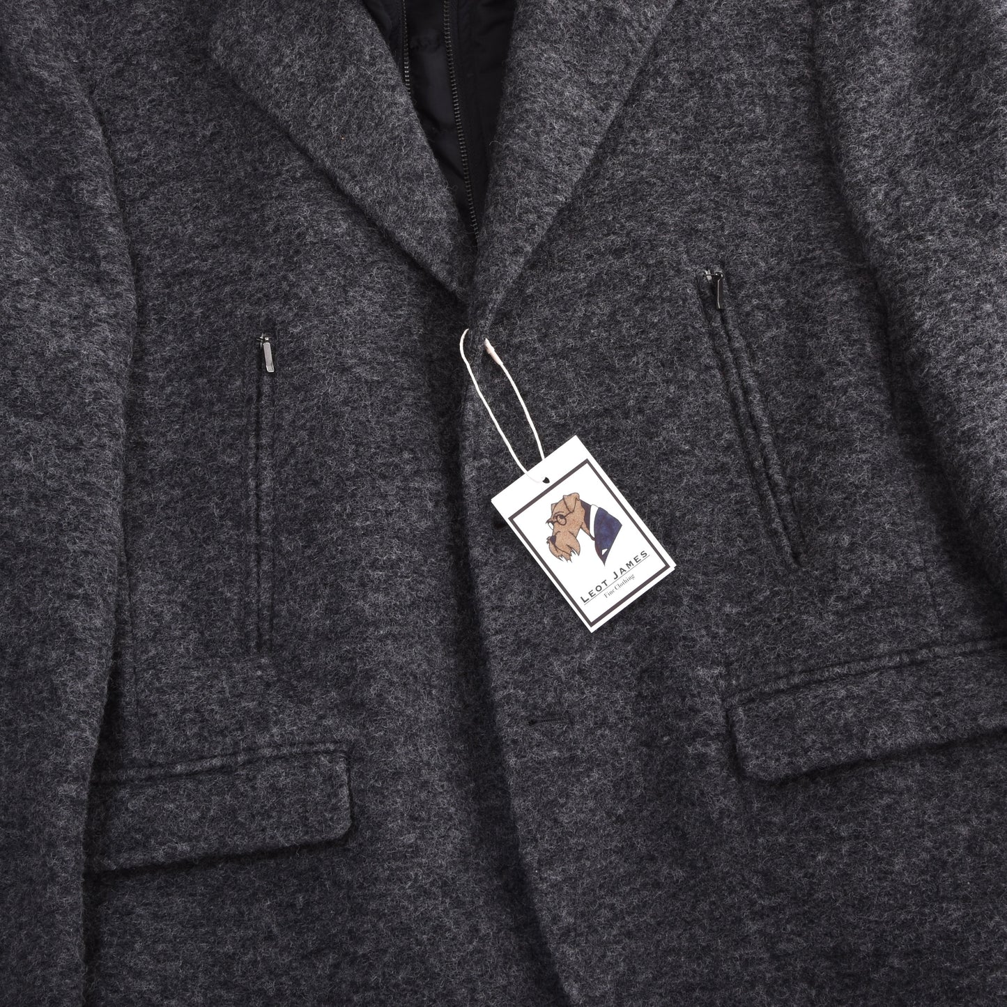 Ancona Wool Jacket Size 52 ca. 56cm - Grey