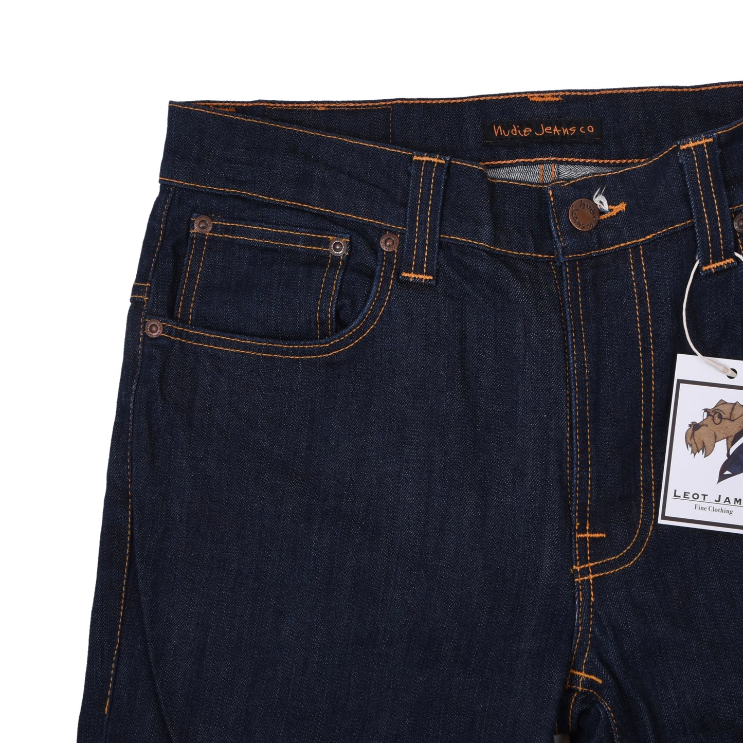 Nudie Jeans Size W34 L32 ca. 41cm - Blue
