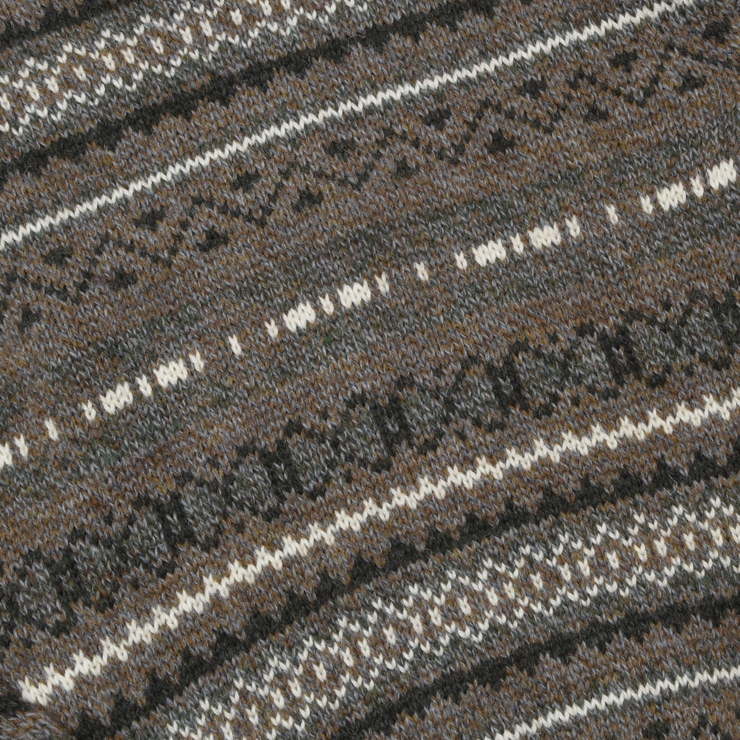 Barbour D1053 Fair Isle Sweater Size S - Fawn