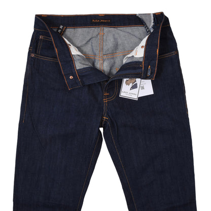 Nudie Jeans Size W34 L32 ca. 41cm - Blue