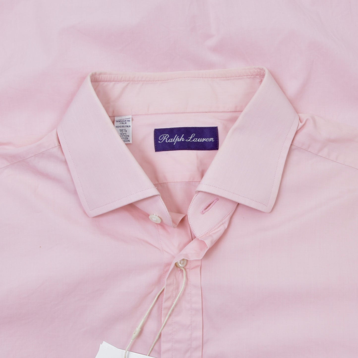 Ralph Lauren Purple Label Dress Shirt Shirt Size 16 1/2 - Pink