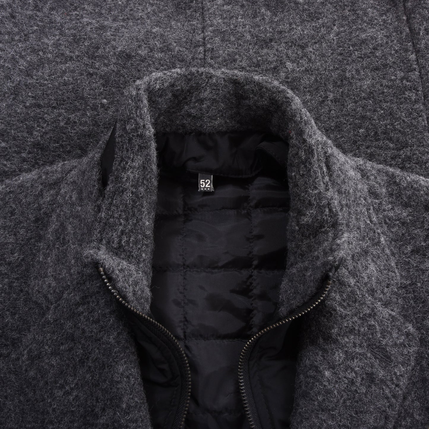 Ancona Wool Jacket Size 52 ca. 56cm - Grey