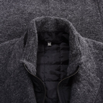 Ancona Wool Jacket Size 52 ca. 56cm - Grey