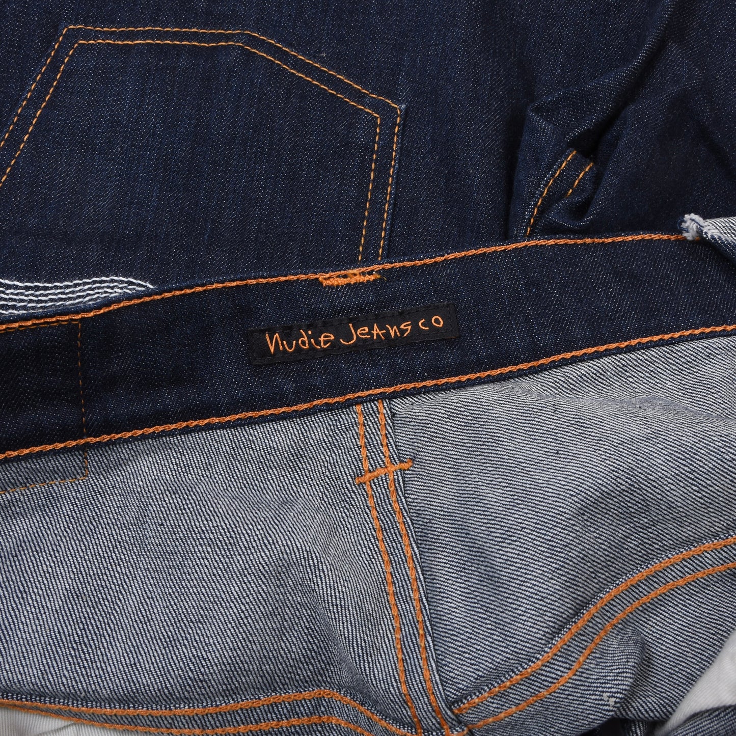 Nudie Jeans Size W34 L32 ca. 41cm - Blue