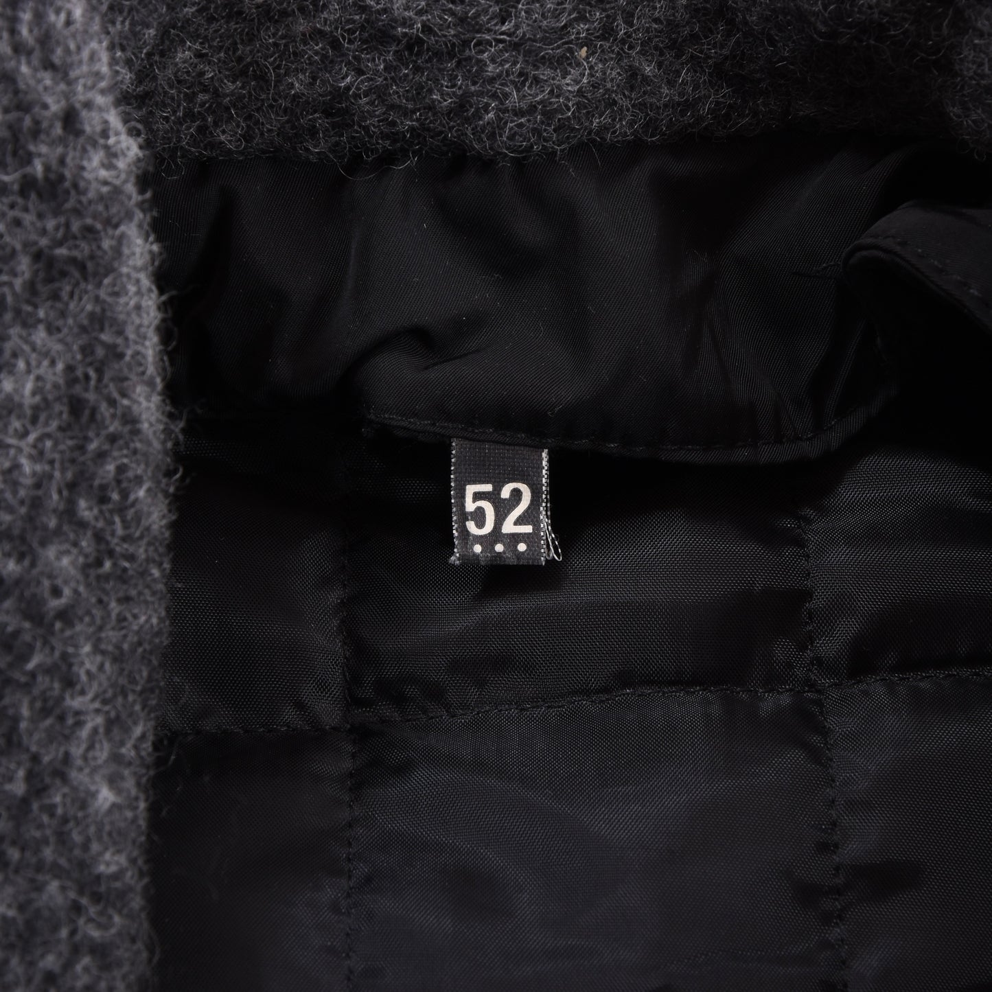 Ancona Wool Jacket Size 52 ca. 56cm - Grey