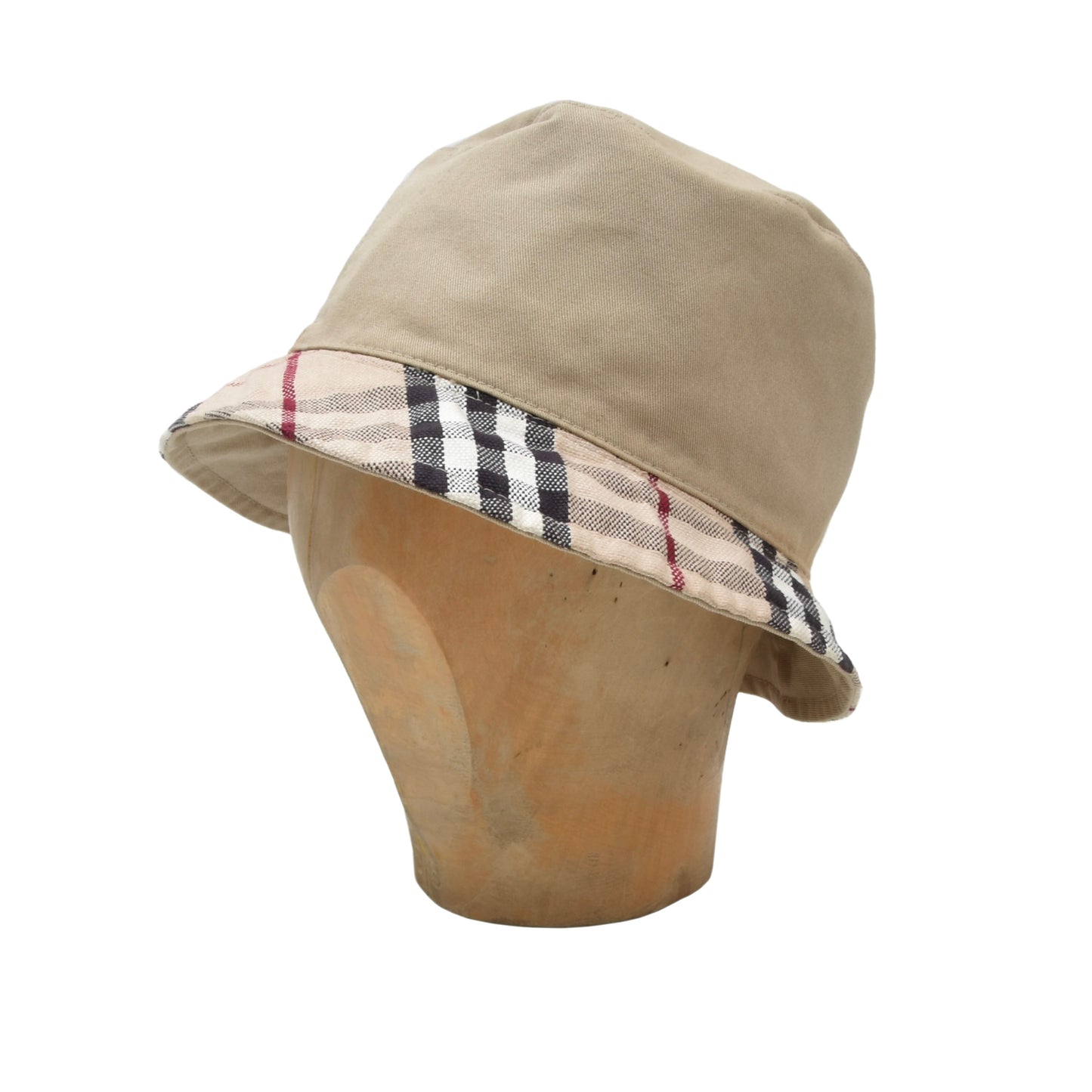 Burberry London Reversible Bucket Hat - Beige/Novacheck