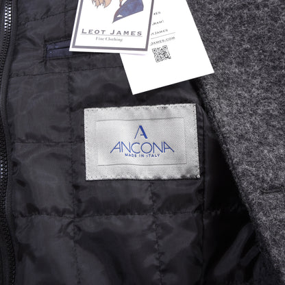 Ancona Wool Jacket Size 52 ca. 56cm - Grey