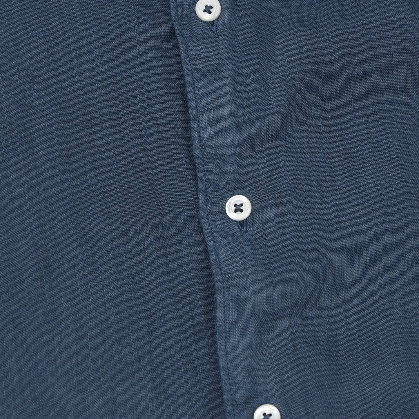 Altea Milano 100% Linen Shirt Size 41 - Blue