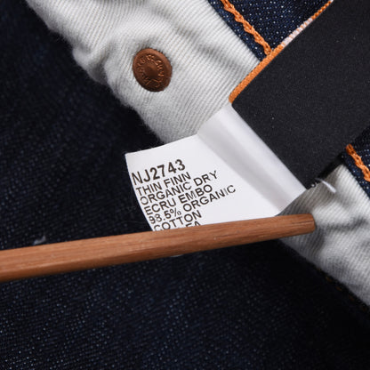 Nudie Jeans Size W34 L32 ca. 41cm - Blue