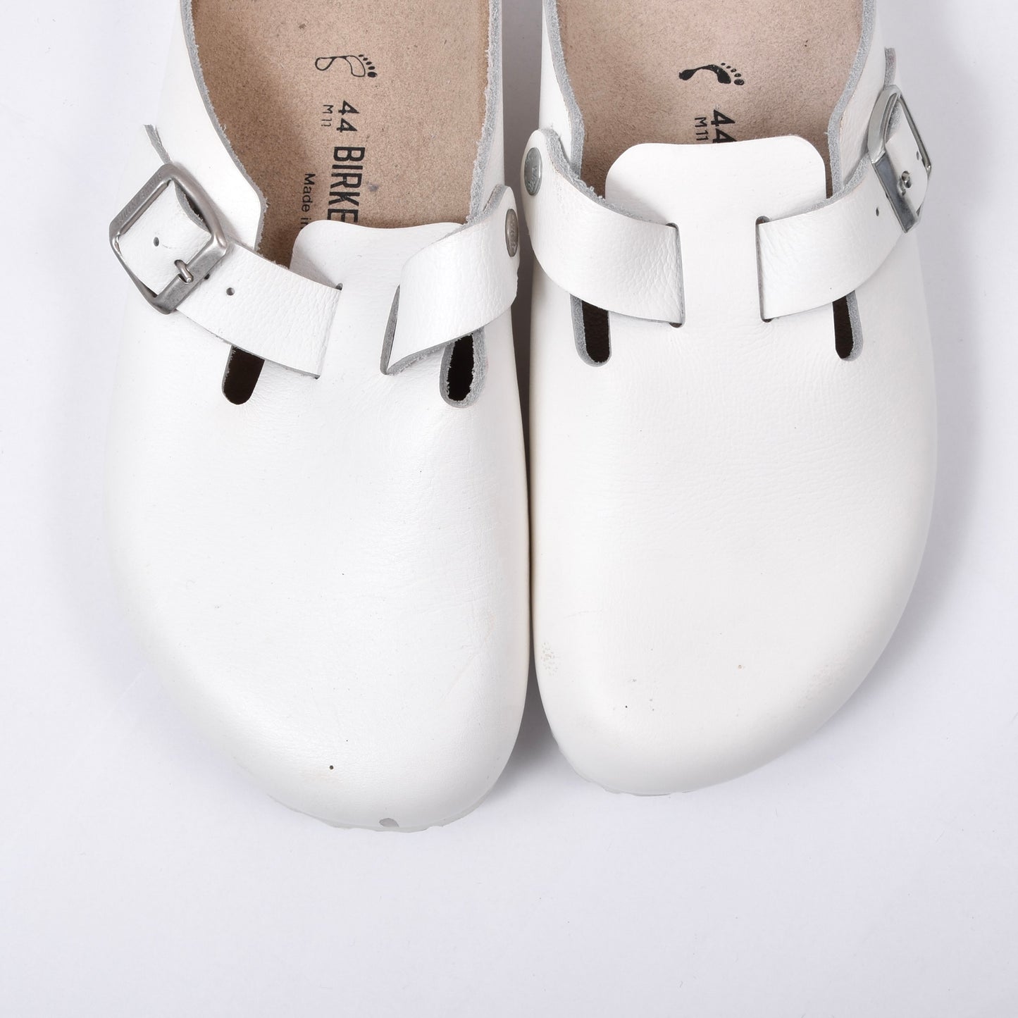 Birkenstock Boston Clogs/House Shoes Size 44 - White