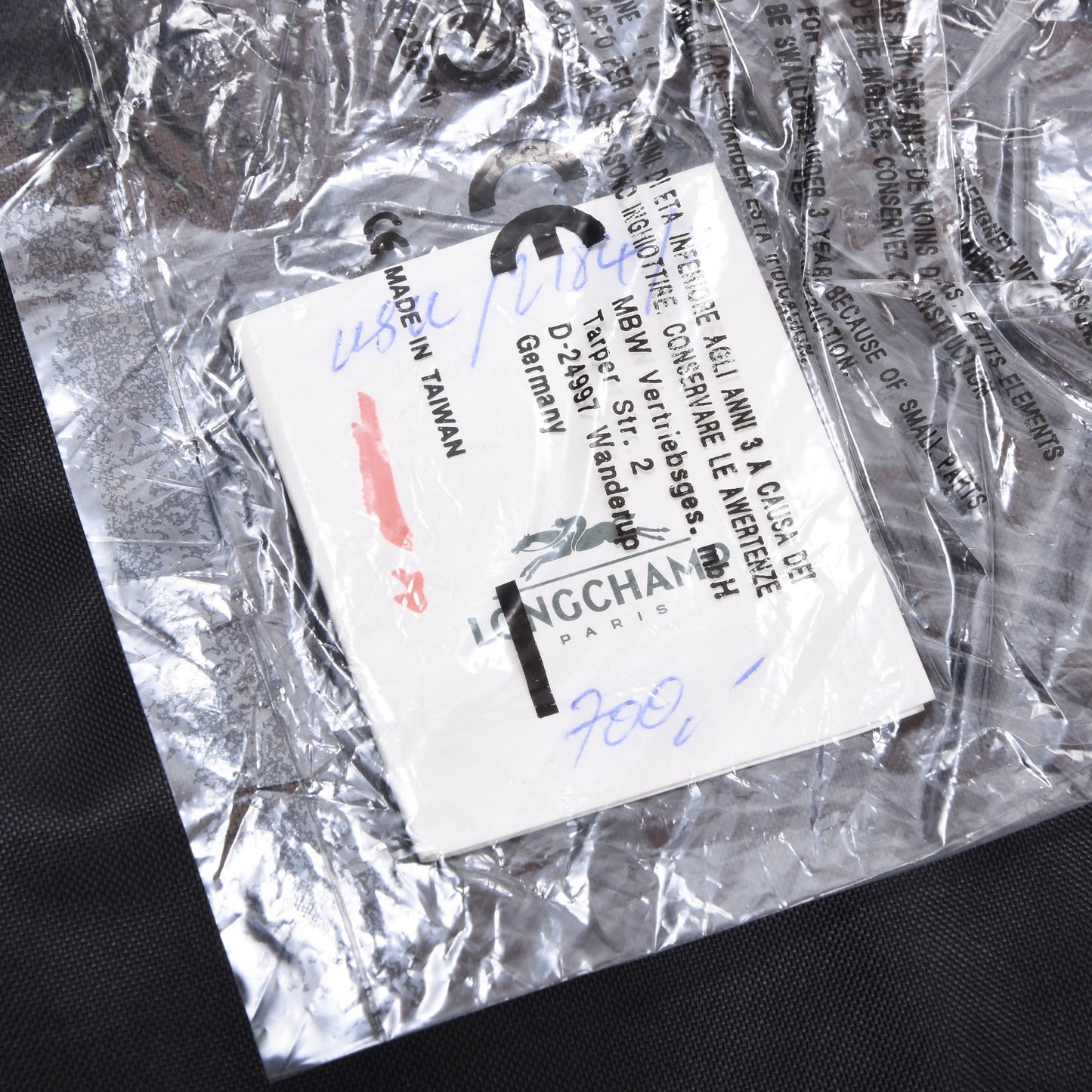 Neue, ungetragene Longchamp Paris Le Pliage Docs Tasche, ca. 42 cm, hergestellt in Frankreich – Schwarz