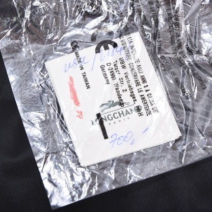 Neue, ungetragene Longchamp Paris Le Pliage Docs Tasche, ca. 42 cm, hergestellt in Frankreich – Schwarz