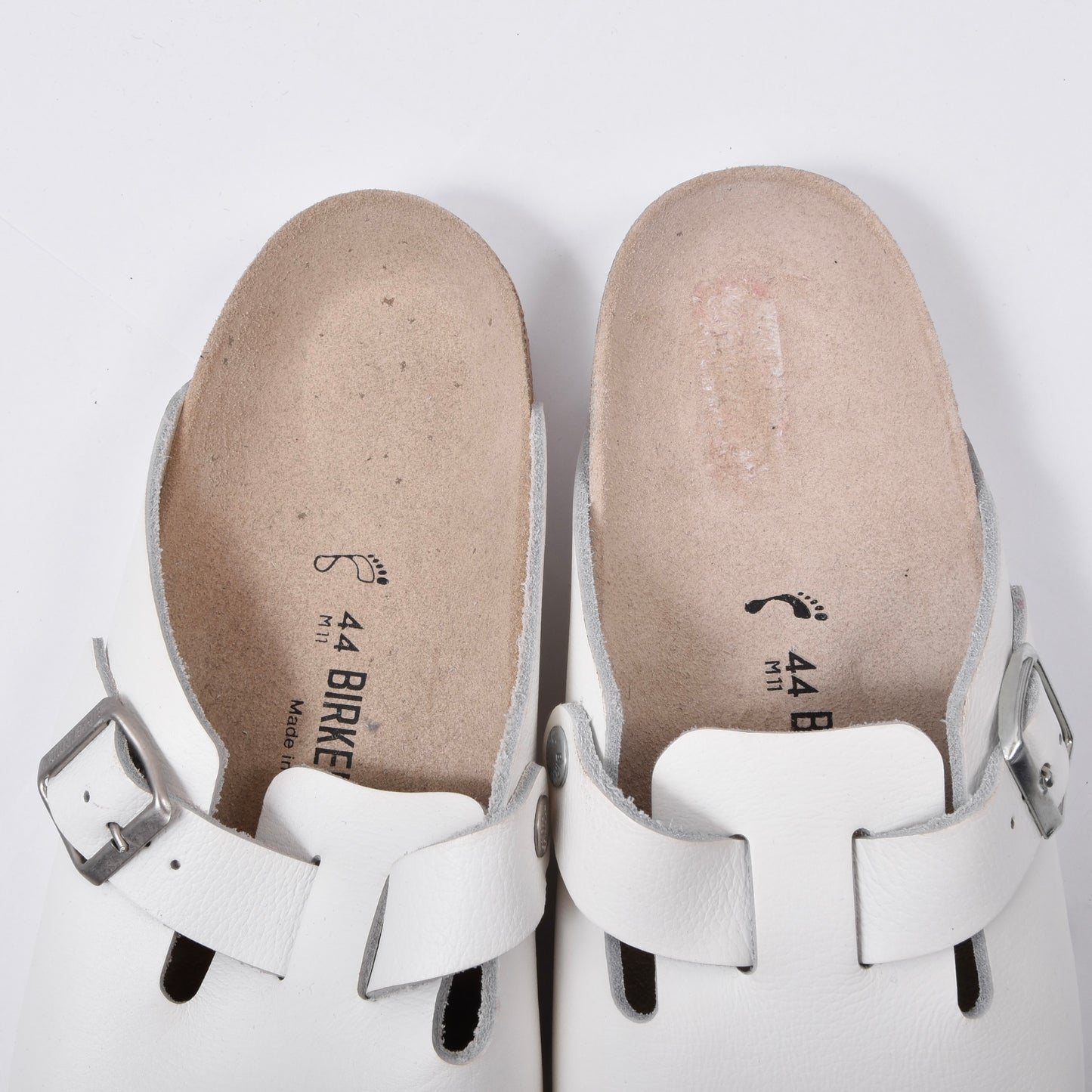 Birkenstock Boston Clogs/House Shoes Size 44 - White