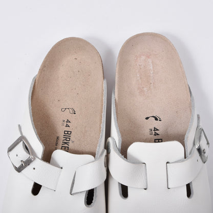 Birkenstock Boston Clogs/House Shoes Size 44 - White