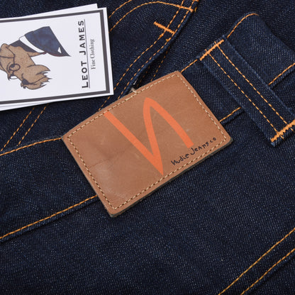 Nudie Jeans Size W34 L32 ca. 41cm - Blue