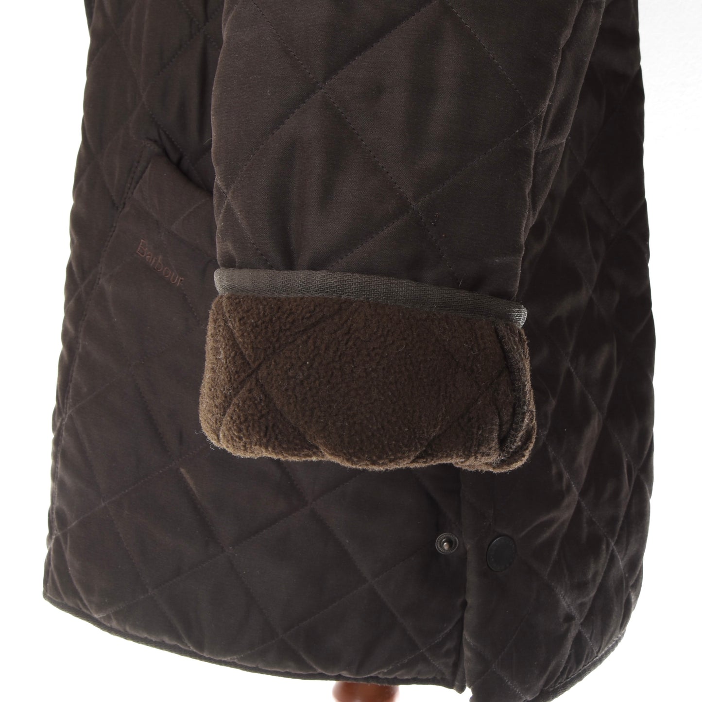 Barbour D2019 Microfibre Polarquilt Quilted Jacket Size L Chest ca. 55cm - Brown