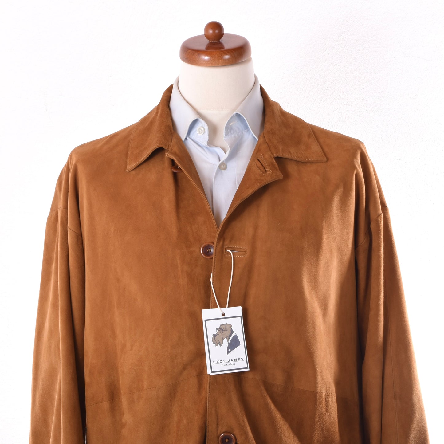 Masterpelle Buttersoft Suede Jacket Size XL ca. 65cm - Tobacco Brown