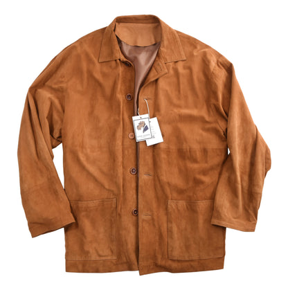 Masterpelle Buttersoft Suede Jacket Size XL ca. 65cm - Tobacco Brown