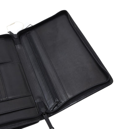 Bree Leather Organizer - Black