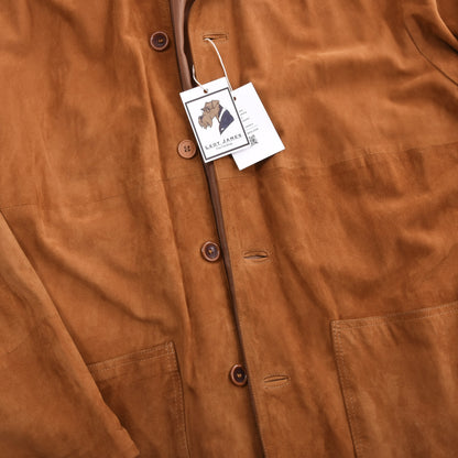 Masterpelle Buttersoft Suede Jacket Size XL ca. 65cm - Tobacco Brown