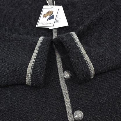 Classic Wool Cardigan/Trachtenweste ca. 60cm - Grey