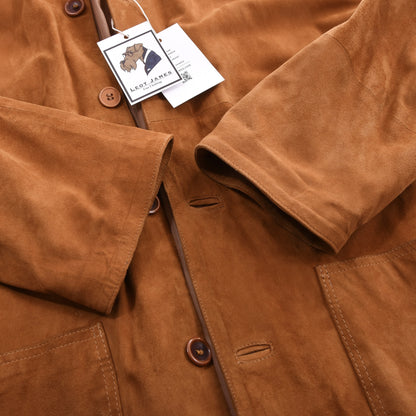 Masterpelle Buttersoft Suede Jacket Size XL ca. 65cm - Tobacco Brown
